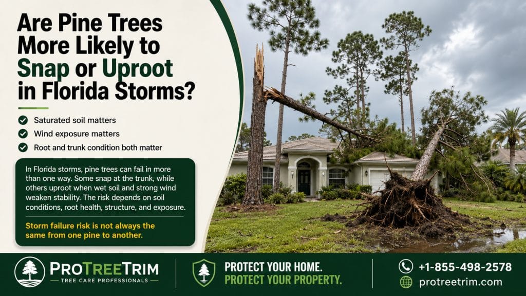 Are Pine Trees More Likely to Snap or Uproot in Florida Storms
