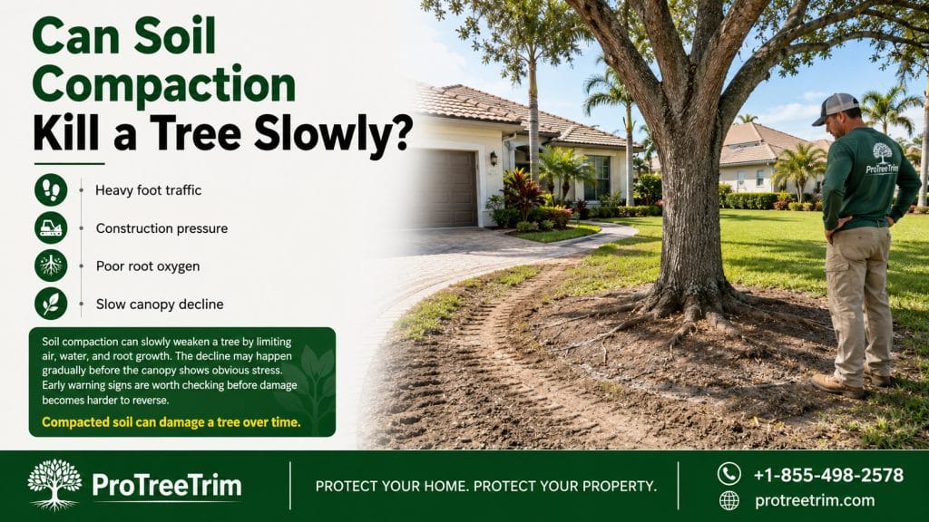 Can Soil Compaction Kill a Tree Slowly?