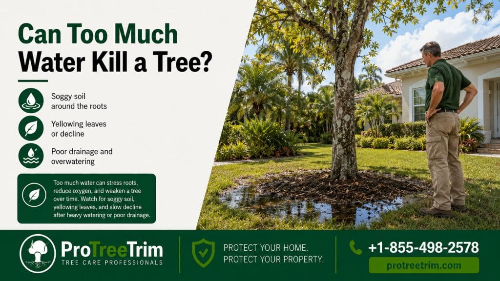 Can Too Much Water Kill a Tree