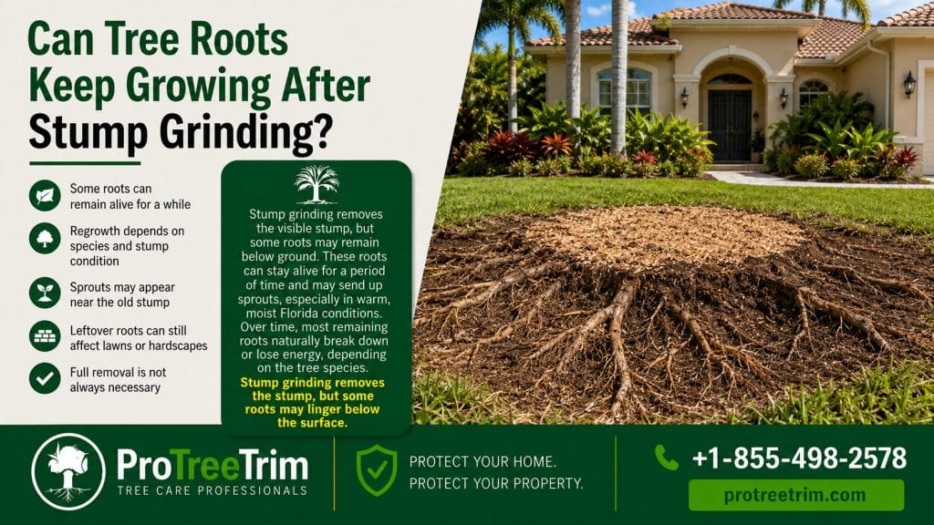 Can Tree Roots Keep Growing After Stump Grinding?