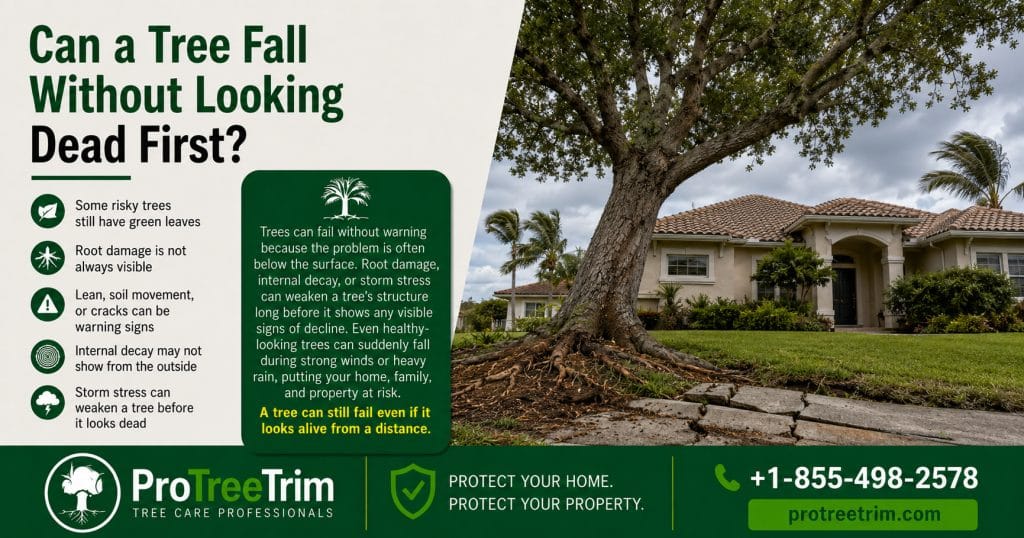 Can a Tree Fall Without Looking Dead First?