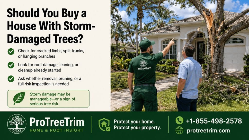 Should You Buy a House With Storm-Damaged Trees?