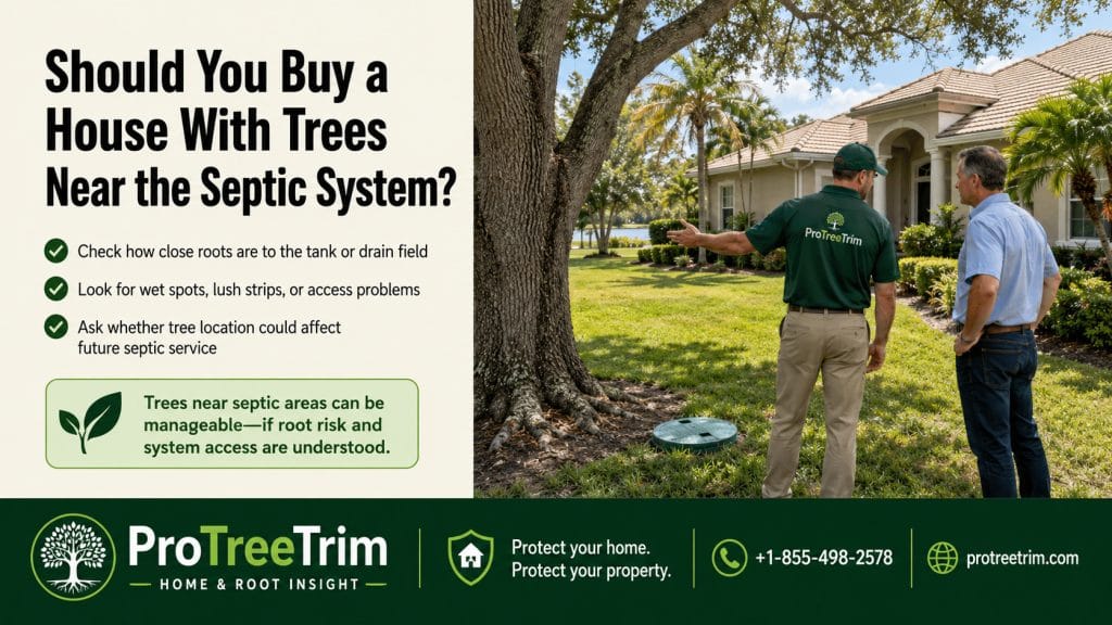 Should You Buy a House With Trees Near the Septic System?