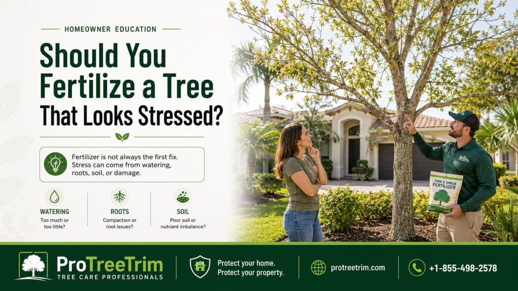 Should You Fertilize a Tree That Looks Stressed?