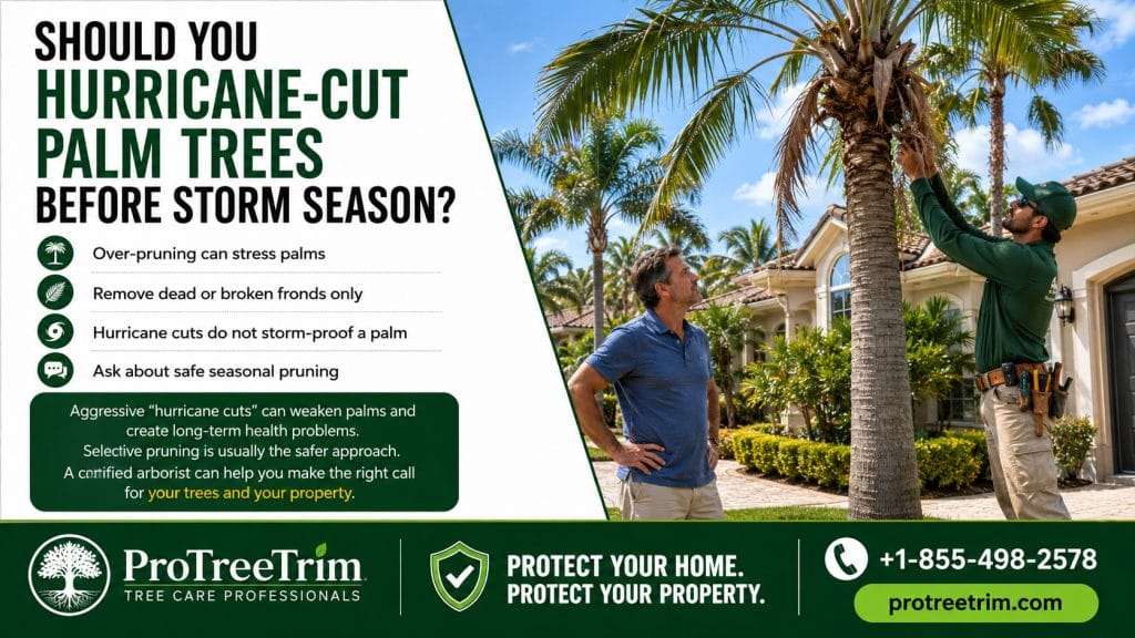 Should You Hurricane-Cut Palm Trees Before Storm Season?