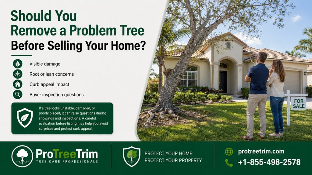 Should You Remove a Problem Tree Before Selling Your Home