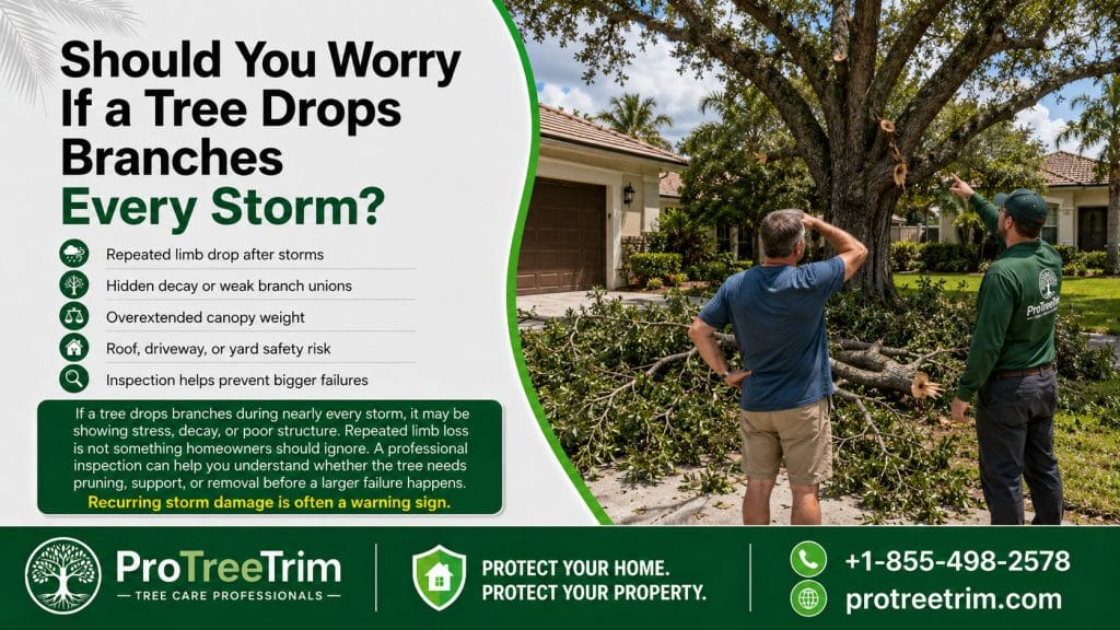 Should You Worry If a Tree Drops Branches Every Storm?