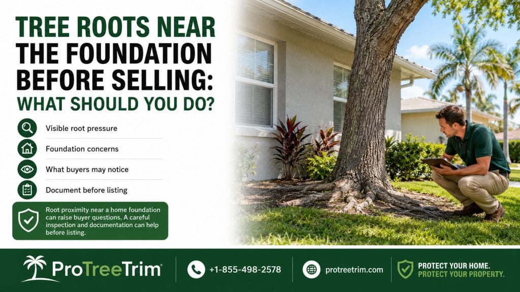 Tree Roots Near the Foundation Before Selling: What Should You Do?