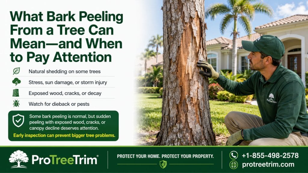 What Bark Peeling From a Tree Can Mean—and When to Pay Attention