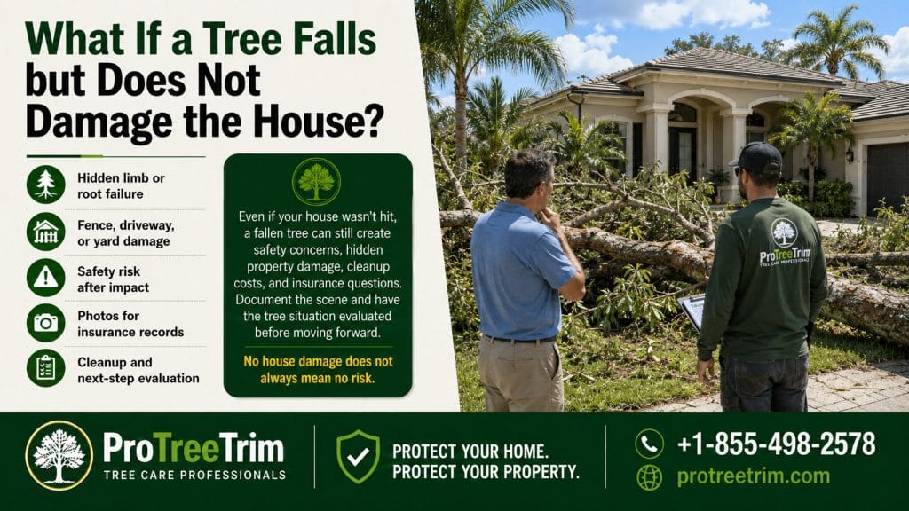 What If a Tree Falls but Does Not Damage the House?