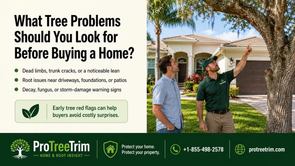 What Tree Problems Should You Look for Before Buying a Home?