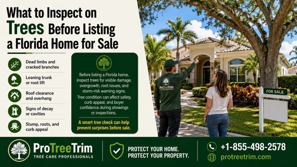 What to Inspect on Trees Before Listing a Florida Home for Sale