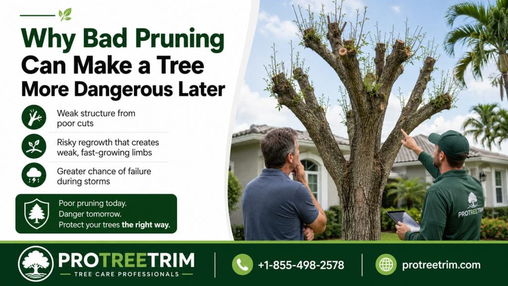 Why Bad Pruning Can Make a Tree More Dangerous Later