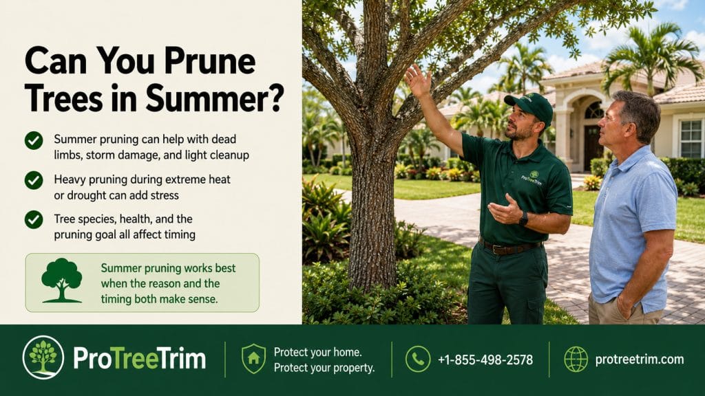 Can You Prune Trees in Summer?