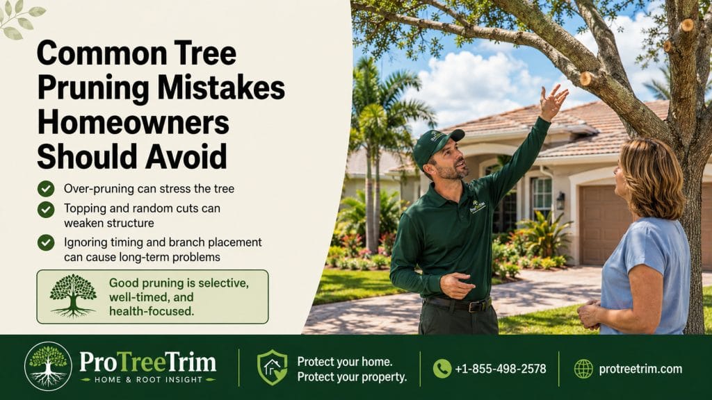 Common Tree Pruning Mistakes Homeowners Should Avoid