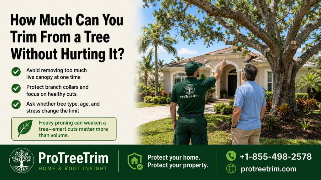 How Much Can You Trim From a Tree Without Hurting It?