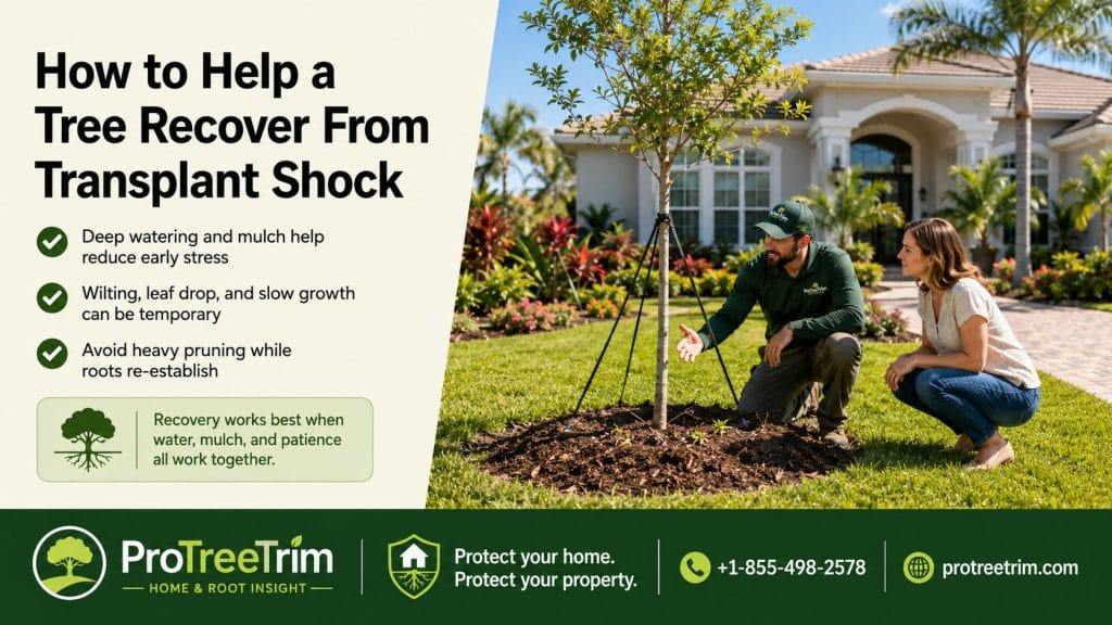 How to Help a Tree Recover From Transplant Shock