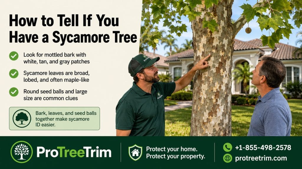 How to Tell If You Have a Sycamore Tree