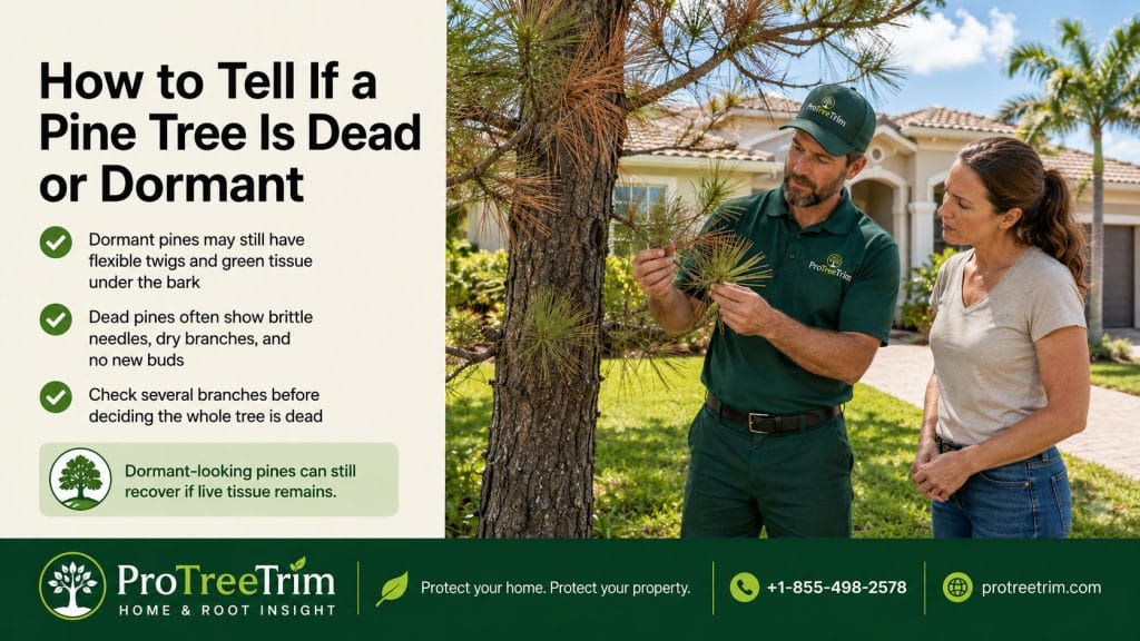 How to Tell If a Pine Tree Is Dead or Dormant