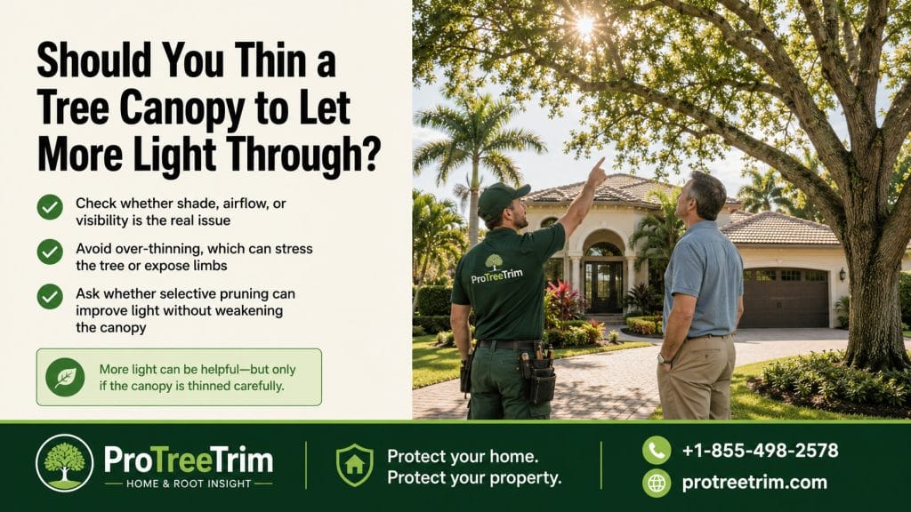 Should You Thin a Tree Canopy to Let More Light Through