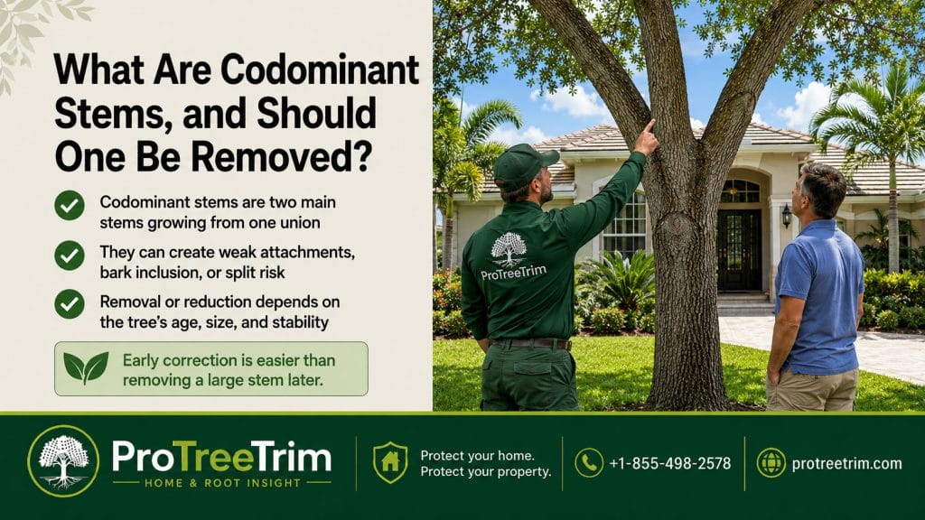 What Are Codominant Stems, and Should One Be Removed