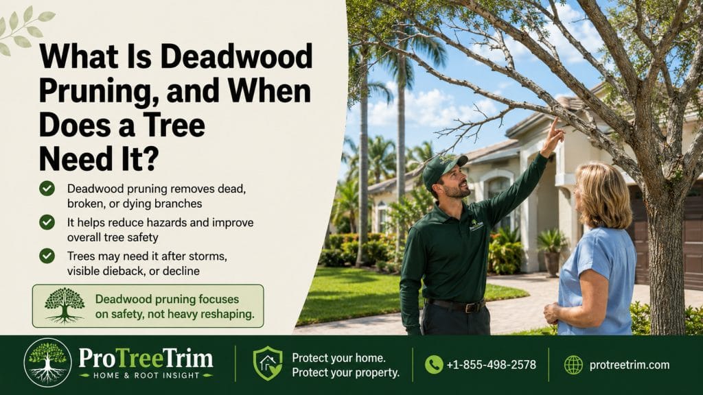 What Is Deadwood Pruning, and When Does a Tree Need It?