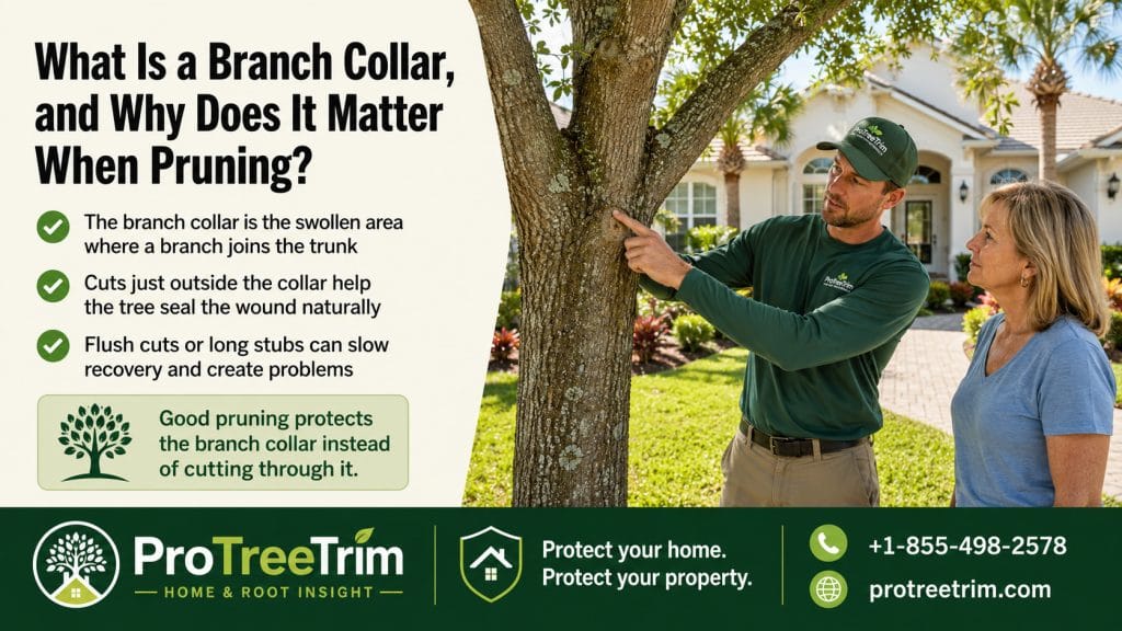 What Is a Branch Collar, and Why Does It Matter When Pruning?
