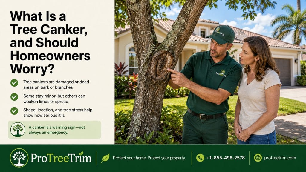 What Is a Tree Canker, and Should Homeowners Worry?