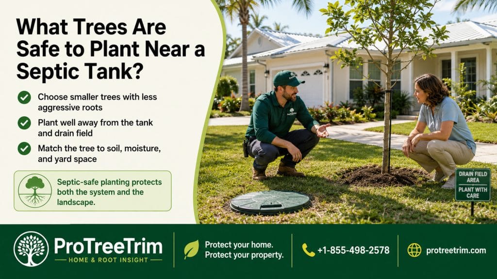 What Trees Are Safe to Plant Near a Septic Tank?