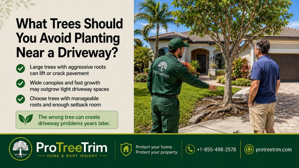 What Trees Should You Avoid Planting Near a Driveway?
