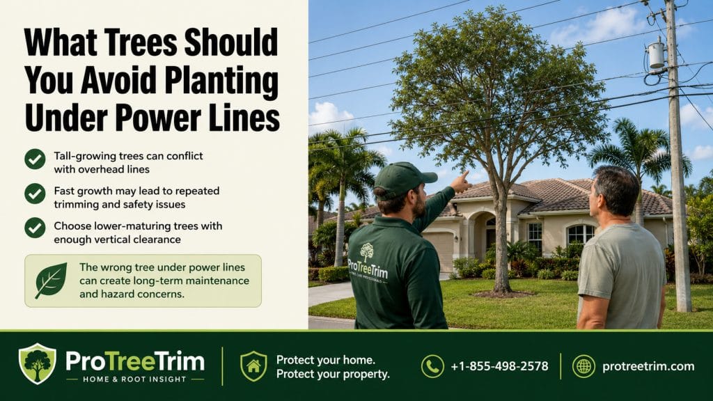 What Trees Should You Avoid Planting Under Power Lines?