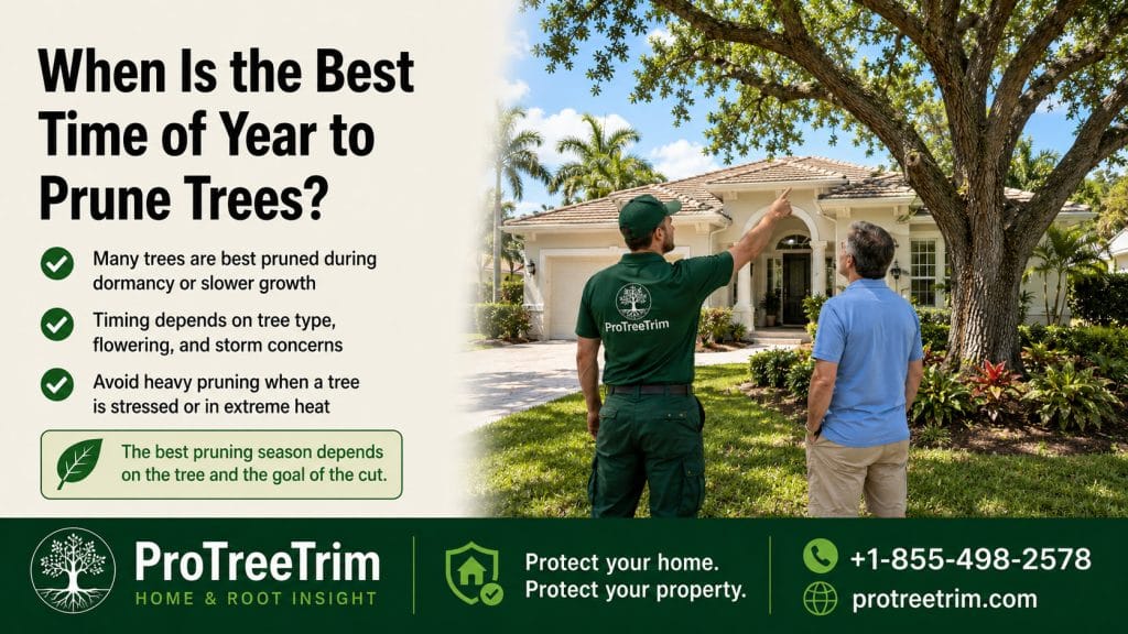 When Is the Best Time of Year to Prune Trees