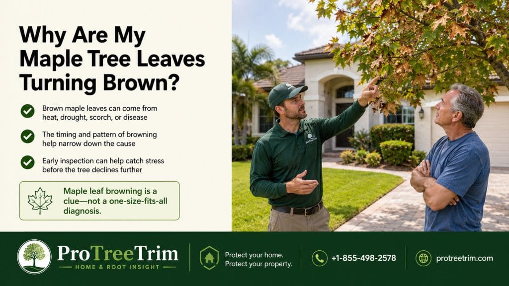 Why Are My Maple Tree Leaves Turning Brown?