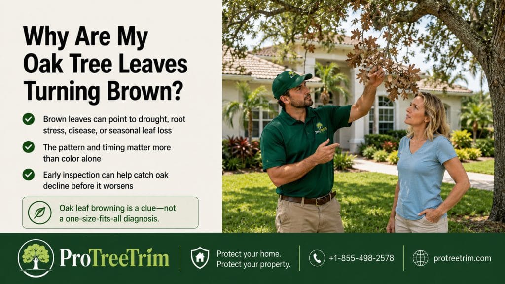Why Are My Oak Tree Leaves Turning Brown?