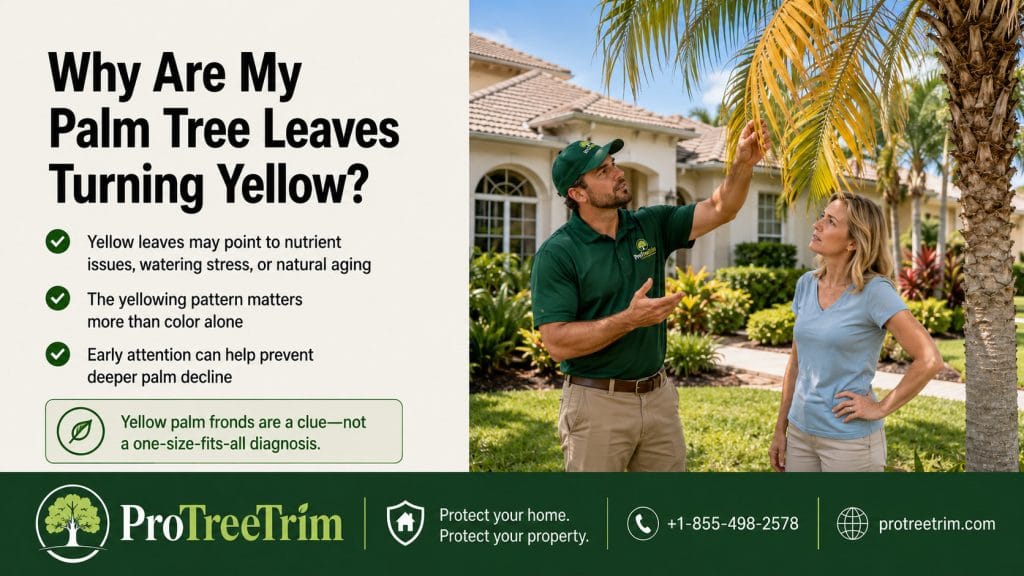 Why Are My Palm Tree Leaves Turning Yellow?